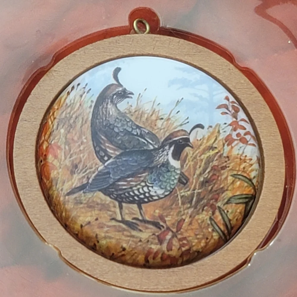 Hallmark Partridge Collector's Series Ornament - Brown and Green